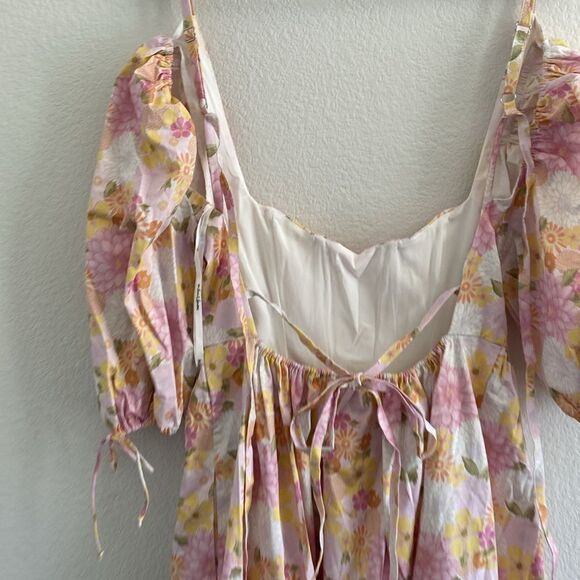 For Love & Lemons Carrie Midi Dress - Picture 8 of 9